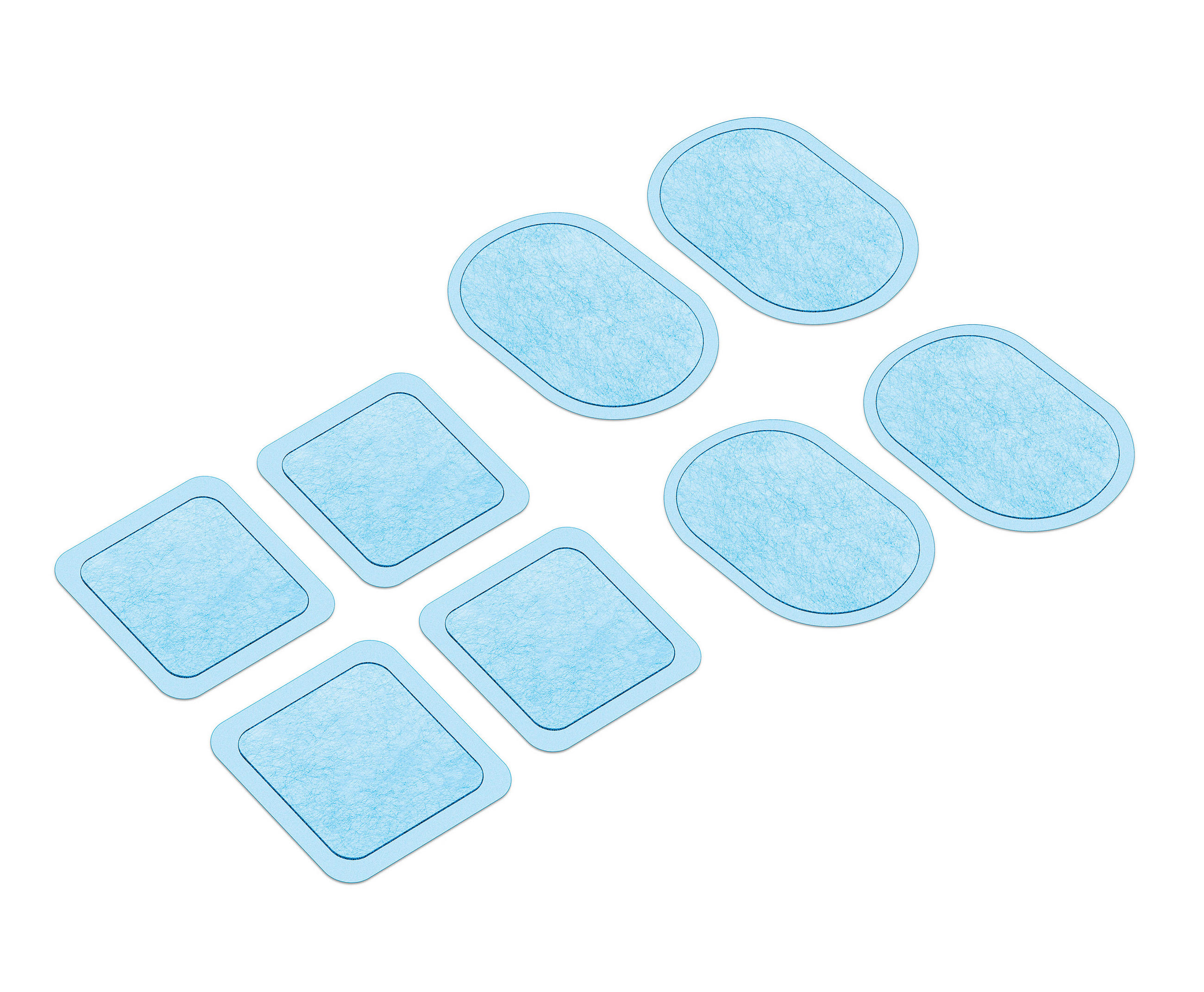 Nachkaufset EM 22 - Hellblau, Basics (85/17.5/1.5cm) - Beurer