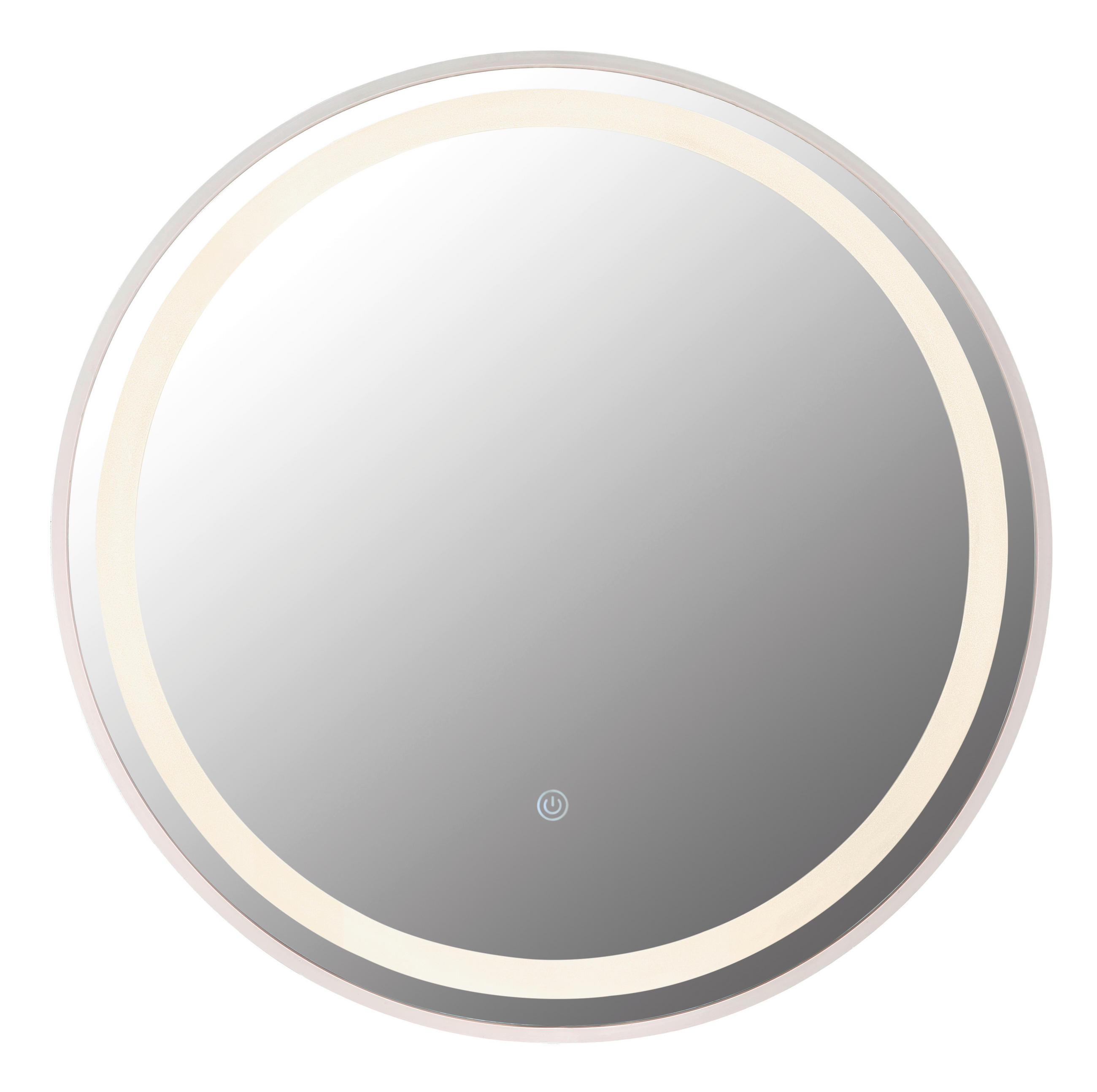 OGLEDALO KUPAONSKO  50/0,4/2,8 cm  - Basics, staklo/metal (50/0,4/2,8cm) - Globo