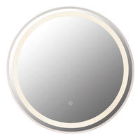 BADEZIMMERSPIEGEL 50/0,4/2,8 cm  - Basics, Glas/Kunststoff (50/0,4/2,8cm) - Globo