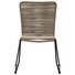 STAPELSTUHL - Taupe/Schwarz, Design, Kunststoff/Metall (63/89/60cm) - Ambia Garden STAPELSTUHL - Taupe/Schwarz, Design, Kunststoff/Metall (63/89/60cm) - Ambia Garden