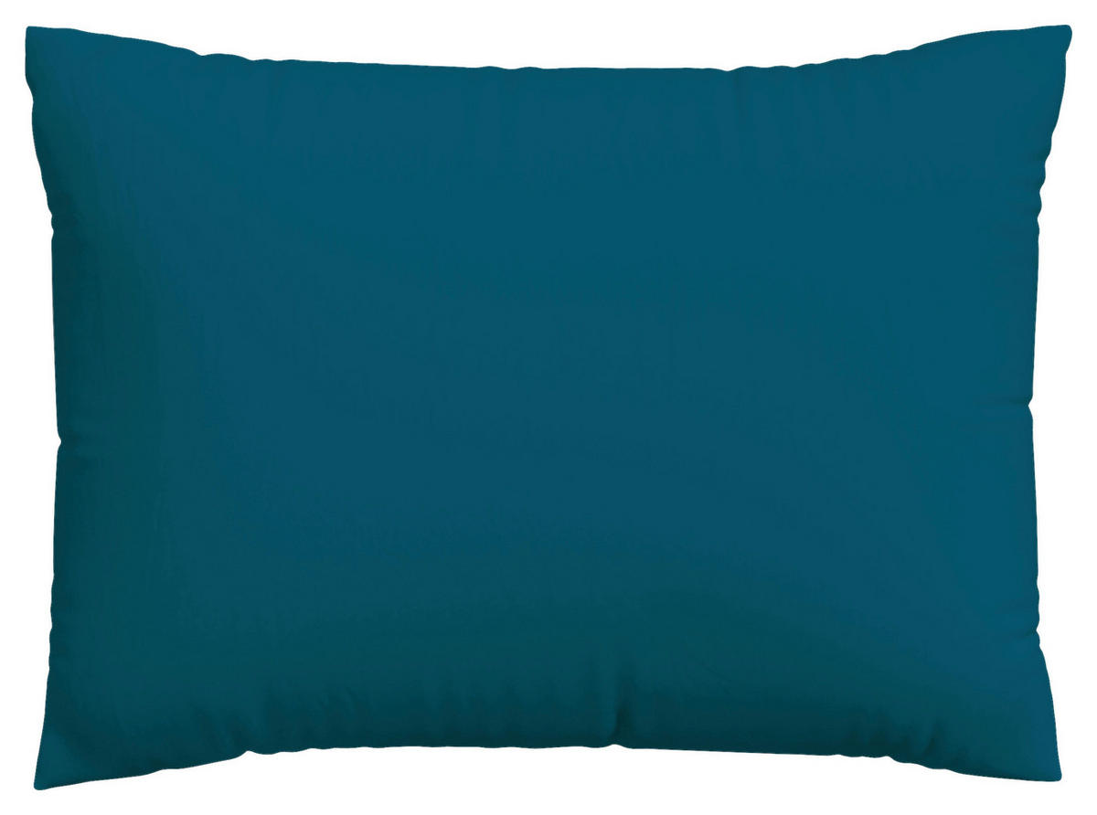 KISSENHÜLLE EASY JERSEY 40/60 cm  - Petrol, Basics, Textil (40/60cm) - Schlafgut