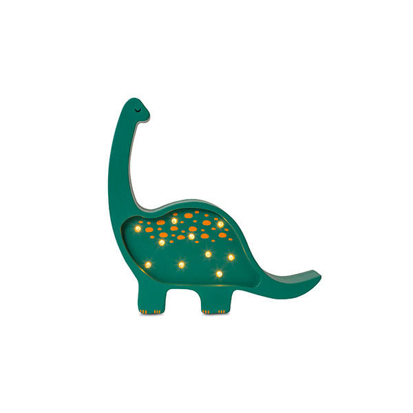 KINDERWANDLEUCHTE Animals 22/5.5/24 cm   - Dunkelgrün, Trend, Holz (22/5.5/24cm)