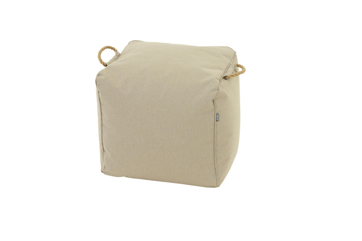 GARTENHOCKER  - Braun, MODERN, Kunststoff (48/46/46cm) - Siena Garden