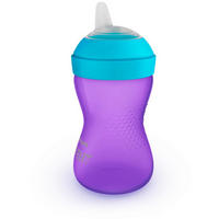 ČAŠA SA SLAMKOM   - Basics, plastika (10.6/20/7.5cm) - Avent