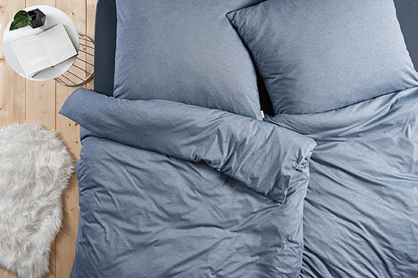 BETTWÄSCHE Takoma Interlock-Jersey 135/200 cm  - Taupe, Trend, Textil (135/200cm) - Estella