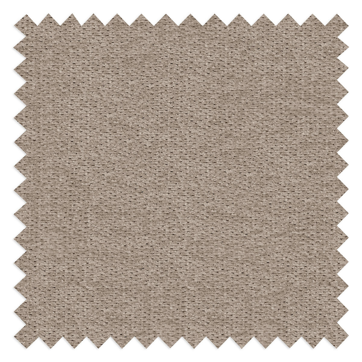 HOCKER in Textil Cappuccino  - Schwarz/Cappuccino, Design, Kunststoff/Textil (60/39/60cm) - P & B