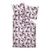 WENDEBETTWÄSCHE Biber 135/200 cm  - Beere/Lila, Basics, Textil (135/200cm) - Janine