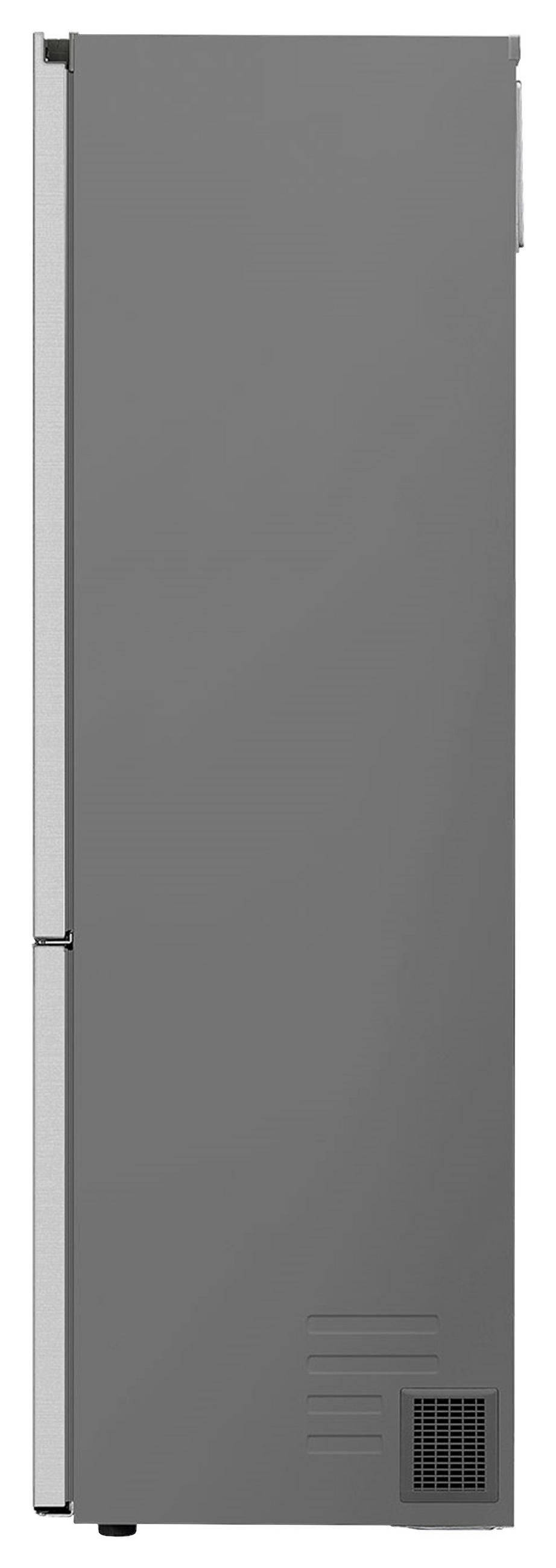 KÜHL-GEFRIER-KOMBINATION 60/203/68 cm GBB92MBB3P  - Silberfarben, Trend, Glas/Kunststoff (60/203/68cm) - LG
