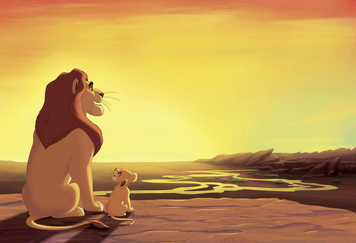 KINDERBILD - Gelb, Basics, Papier (90/60cm) - Disney