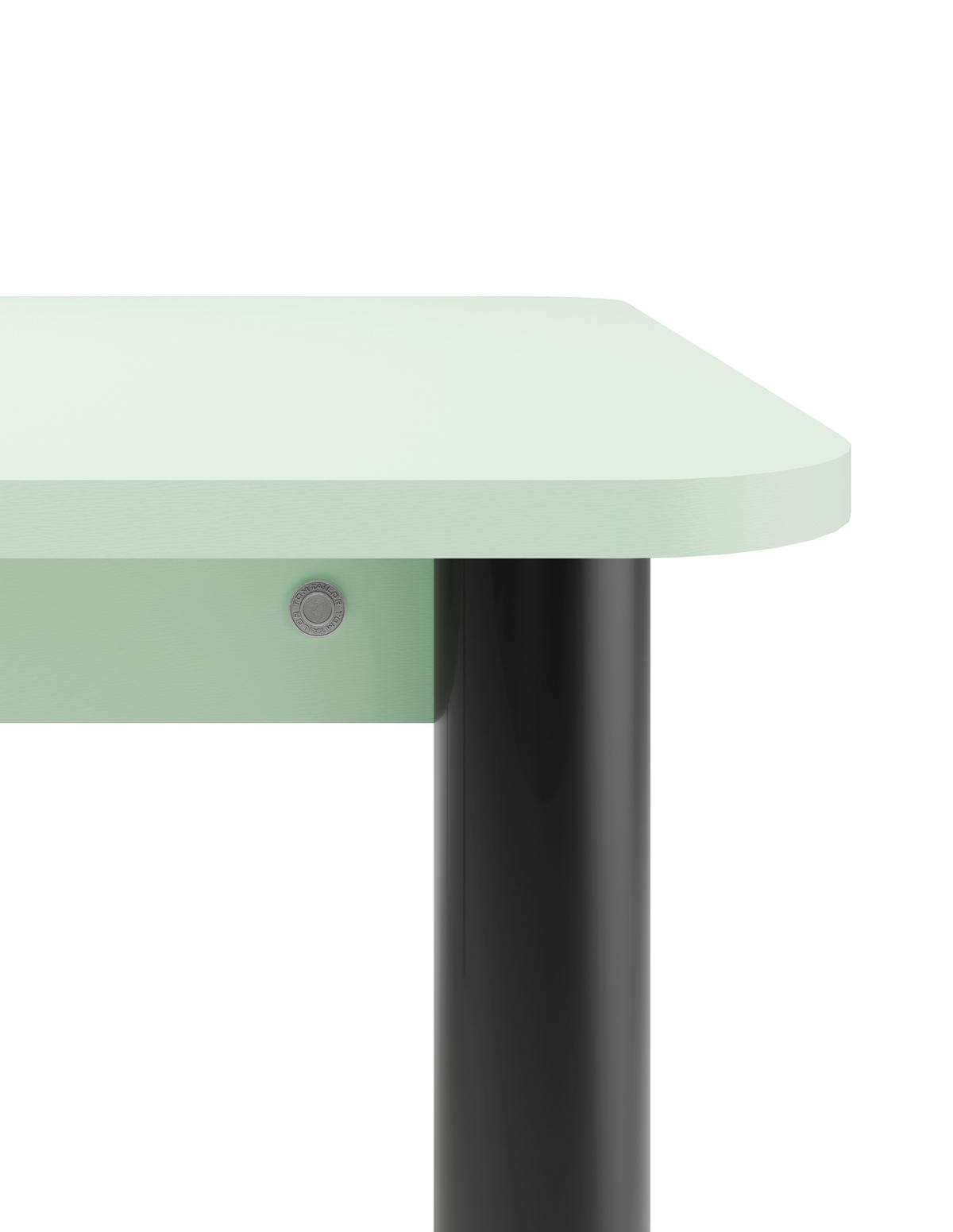 ESSTISCH in Metall, Holzwerkstoff 140/90/76 cm   - Salbeigrün/Schwarz, Natur, Holzwerkstoff/Metall (140/90/76cm) - Tom Tailor