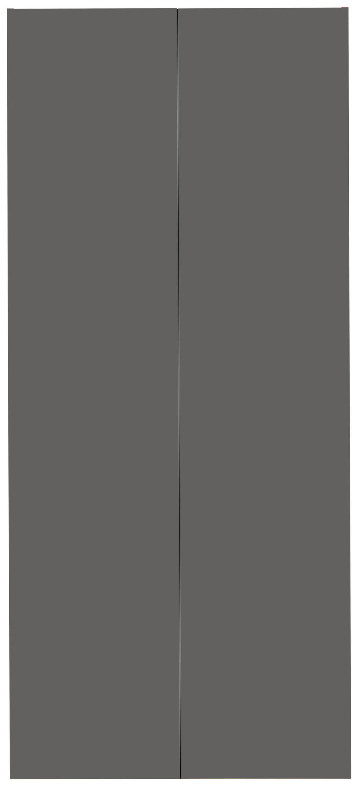 GARDEROBENSCHRANK 80/180/34 cm  - Anthrazit, Design, Holzwerkstoff (80/180/34cm) - Hom`in
