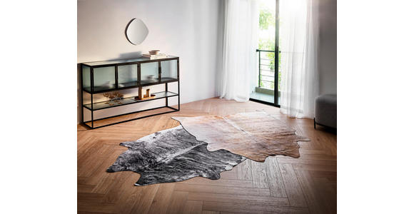 KUNSTFELL 125/155 cm Dallas - Hellbraun/Beige, LIFESTYLE, Textil (125/155cm) - Novel