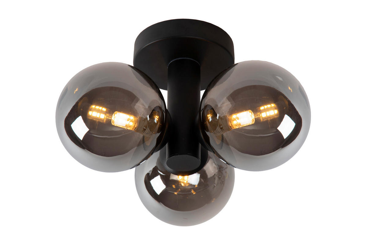 BADEZIMMER-DECKENLEUCHTE TRUDY 28/28/18 cm   - KONVENTIONELL, Glas (28/28/18cm) - Lucide