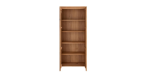 AKTENSCHRANK Asteiche vollmassiv Eichefarben  - Eichefarben, KONVENTIONELL, Holz (80/194/39cm) - Linea Natura