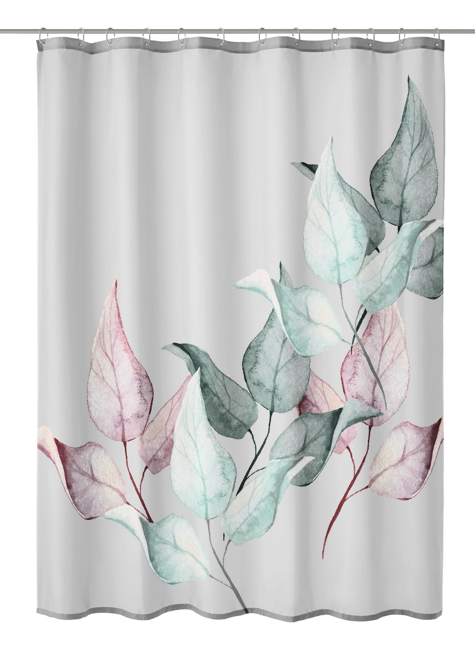 DUSCHVORHANG Classic Kollektion 2027 180/200 cm  - Multicolor, Basics, Textil (180/200cm) - Kleine Wolke