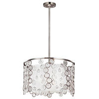 HÄNGELEUCHTE 48.3/52 cm    - Nickelfarben, Konventionell, Metall (48.3/52cm) - Elstead Lighting