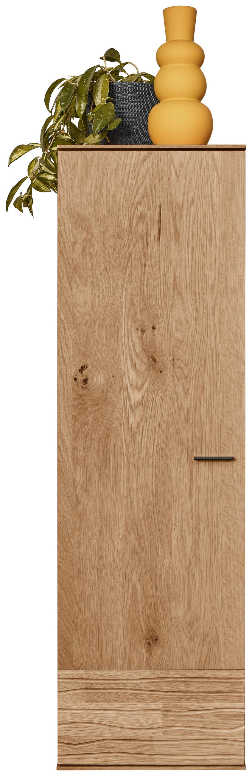 HÄNGEELEMENT Eichefarben  38/127/35 cm  - Eichefarben/Anthrazit, Natur, Holz/Metall (38/127/35cm) - Valnatura