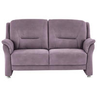 2,5-SITZER  in Mikrofaser Lila, Flieder  - Beige/Lila, KONVENTIONELL, Textil/Metall (172/100/89cm) - Beldomo Comfort