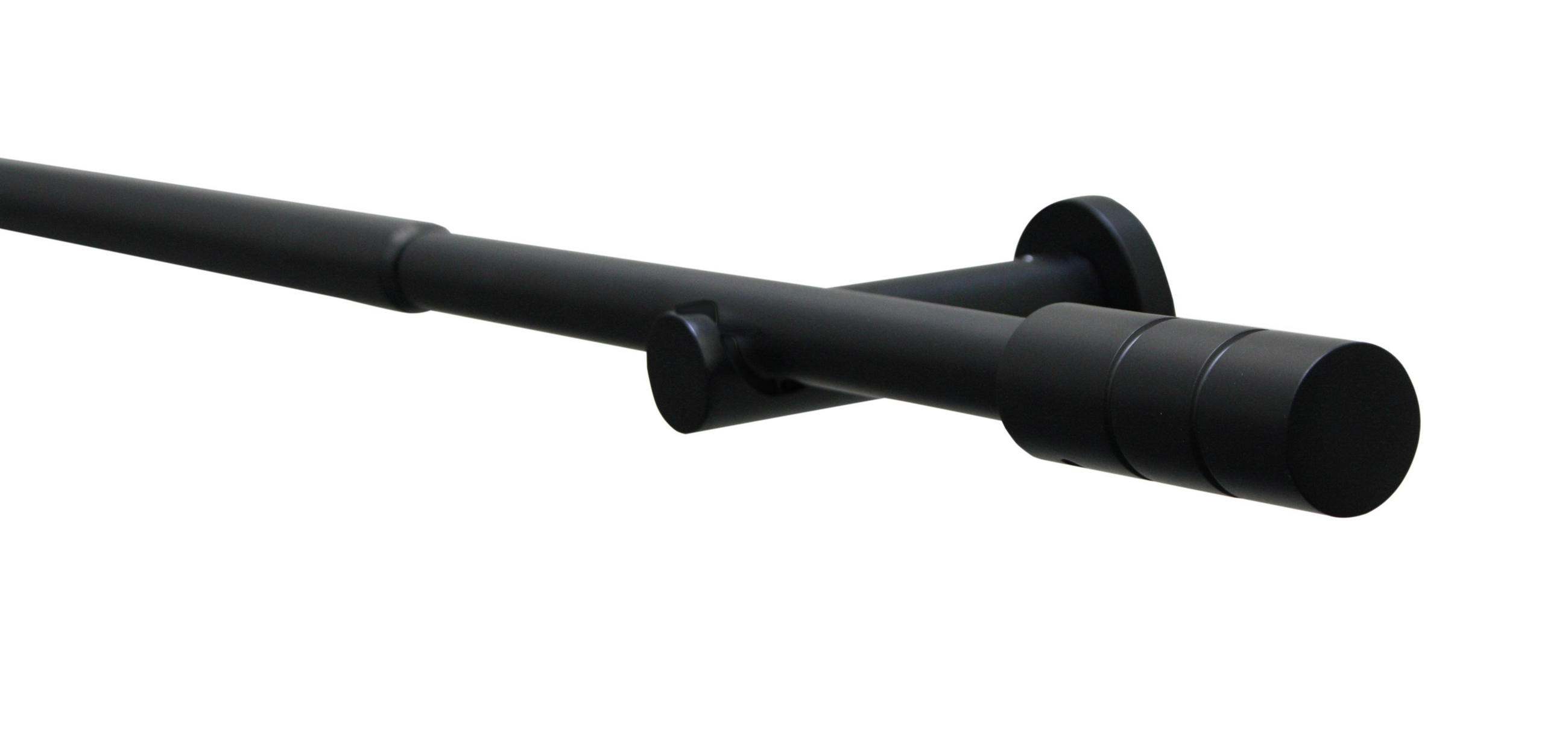 KARNIŠA VODILICA crna, metal - crna, Osnovno, metal (120-210cm) - Gardinia