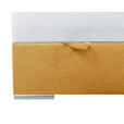 BOXBETT 90/200 cm  in Gelb  - Chromfarben/Gelb, KONVENTIONELL, Kunststoff/Textil (90/200cm) - Carryhome