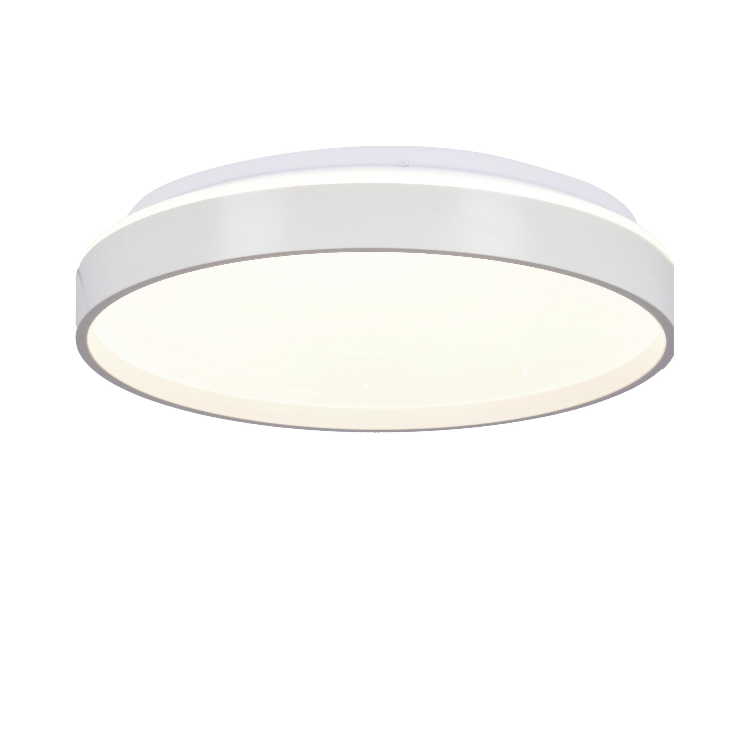 LED-DECKENLEUCHTE 29/29/6 cm   - Weiß, KONVENTIONELL, Kunststoff/Metall (29/29/6cm)