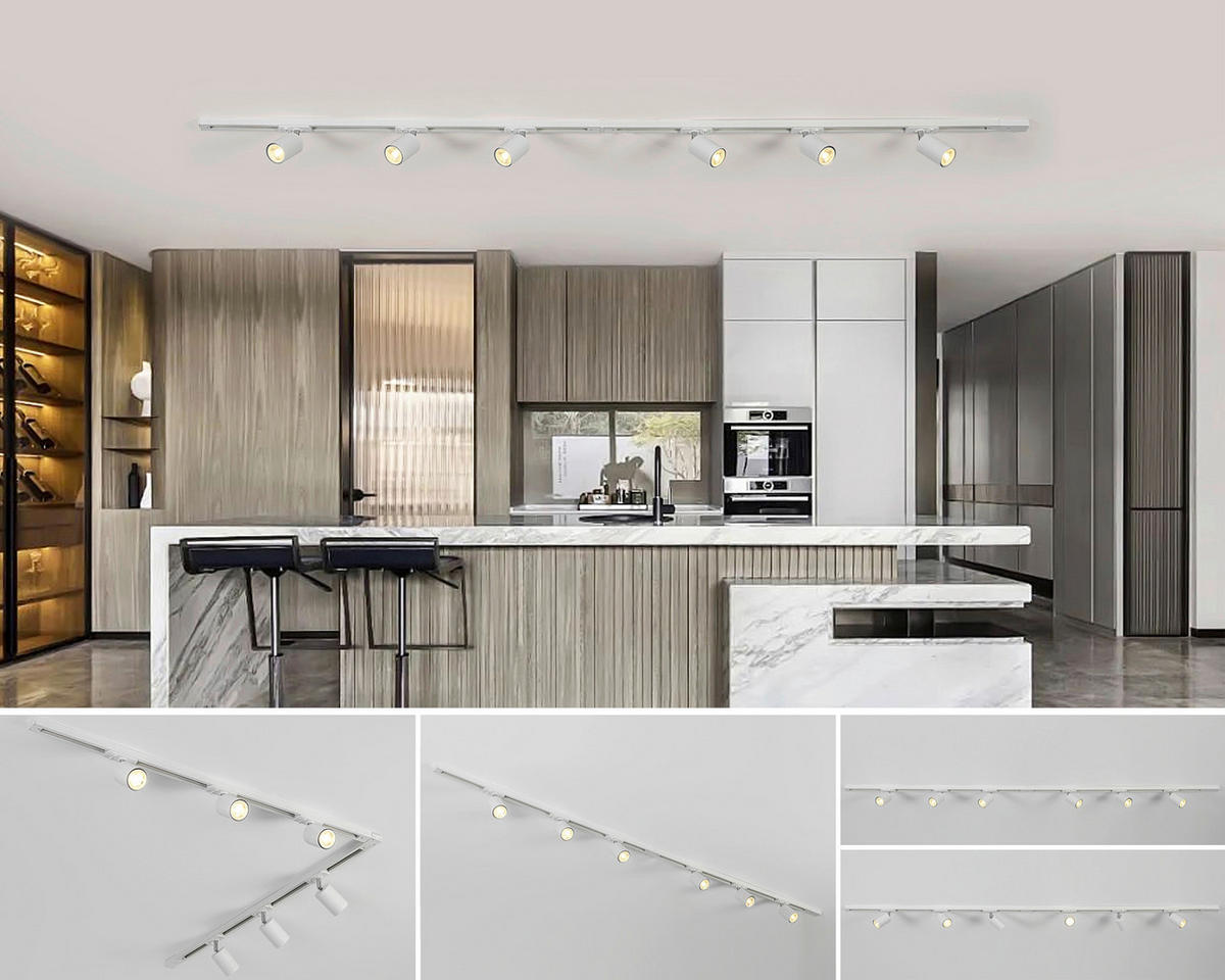 DECKENLEUCHTE 110/104/14 cm   - Weiß, Trend, Kunststoff/Metall (110/104/14cm) - Novel