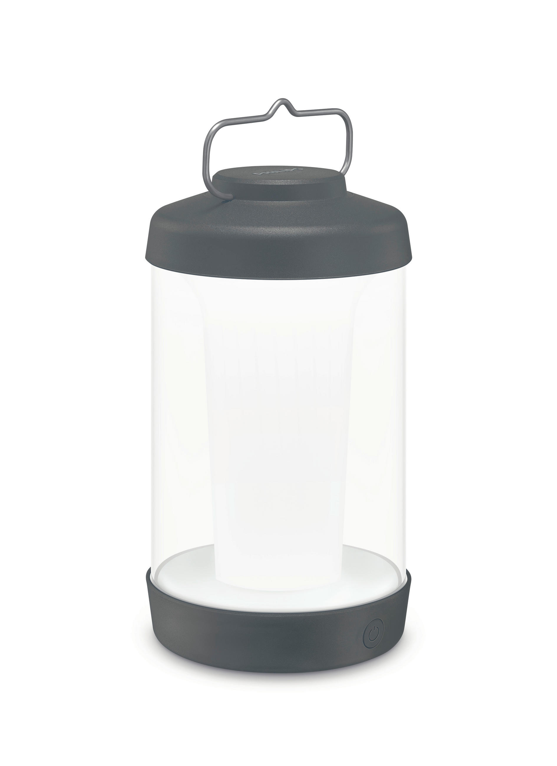AKKU-TISCHLEUCHTE Cicero 12/24,7/12 cm   - Schwarz, Basics, Kunststoff (12/24,7/12cm) - Philips