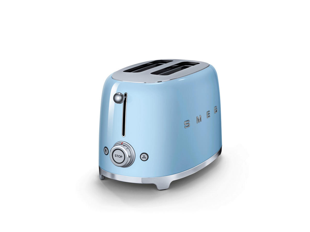 TOSTER  - svijetlo plava, Basics, metal (32,5/19,8/19,5cm) - SMEG