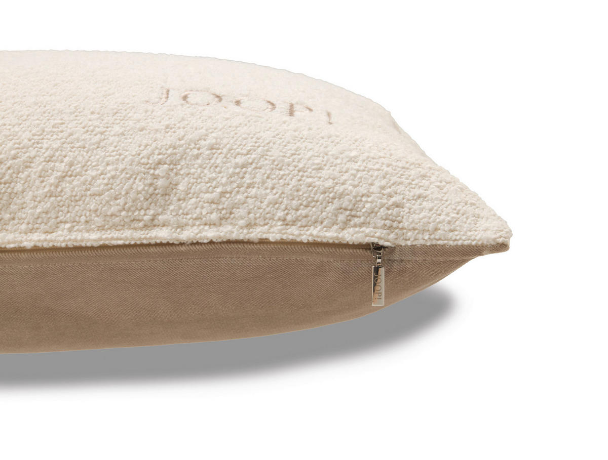 KISSENHÜLLE J! TOUCH 40/40 cm  - Champagner/Creme, Basics, Textil (40/40cm) - Joop!