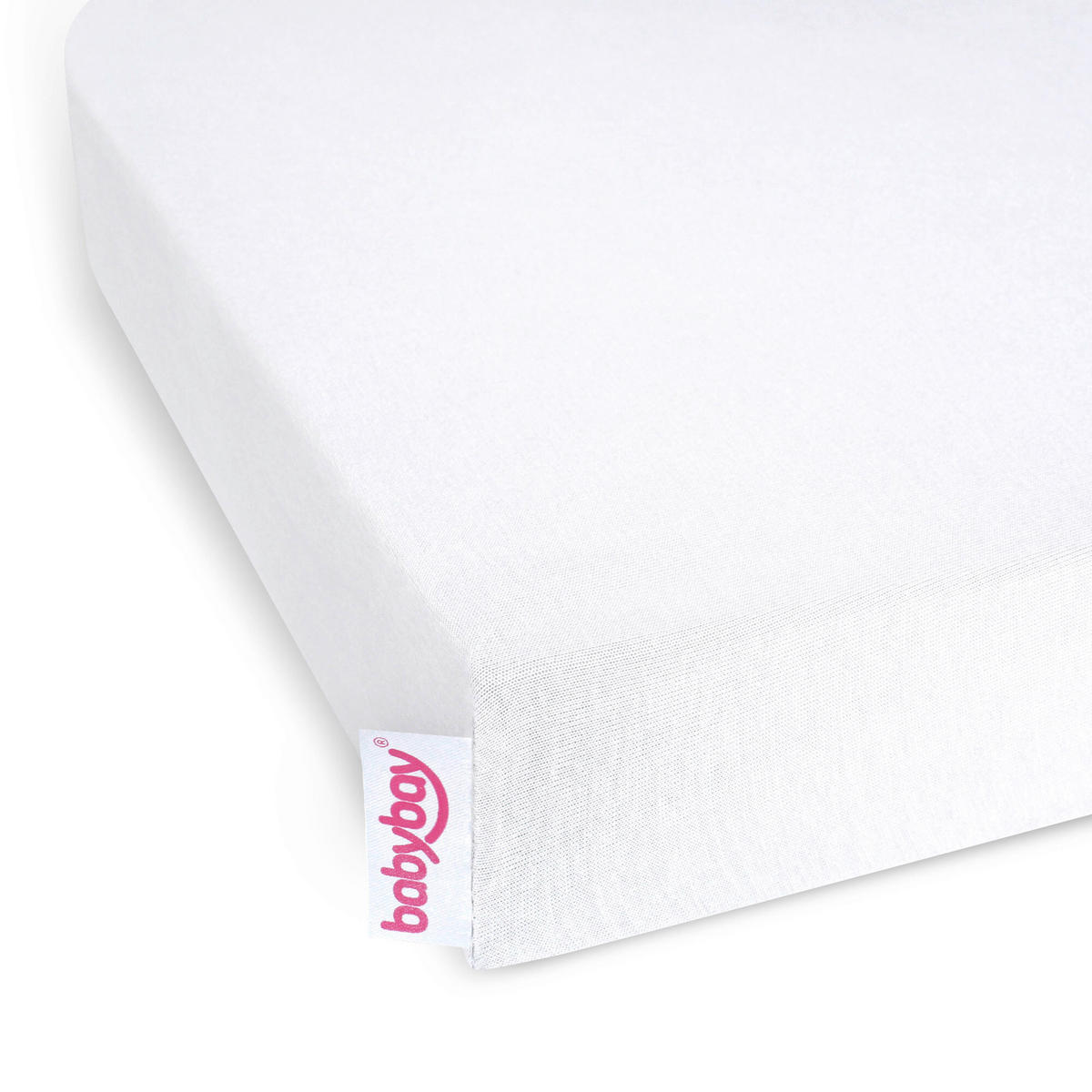 MATRATZENBEZUG - Weiß, Basics, Textil (105/57,5/6cm) - Babybay