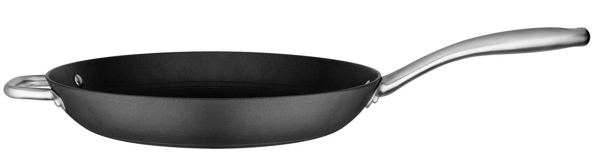 BRATPFANNE ROBUSTA Vitaflon® Quarzit Beschichtung 32 cm  - Schwarz, Basics, Metall (32cm) - GSW