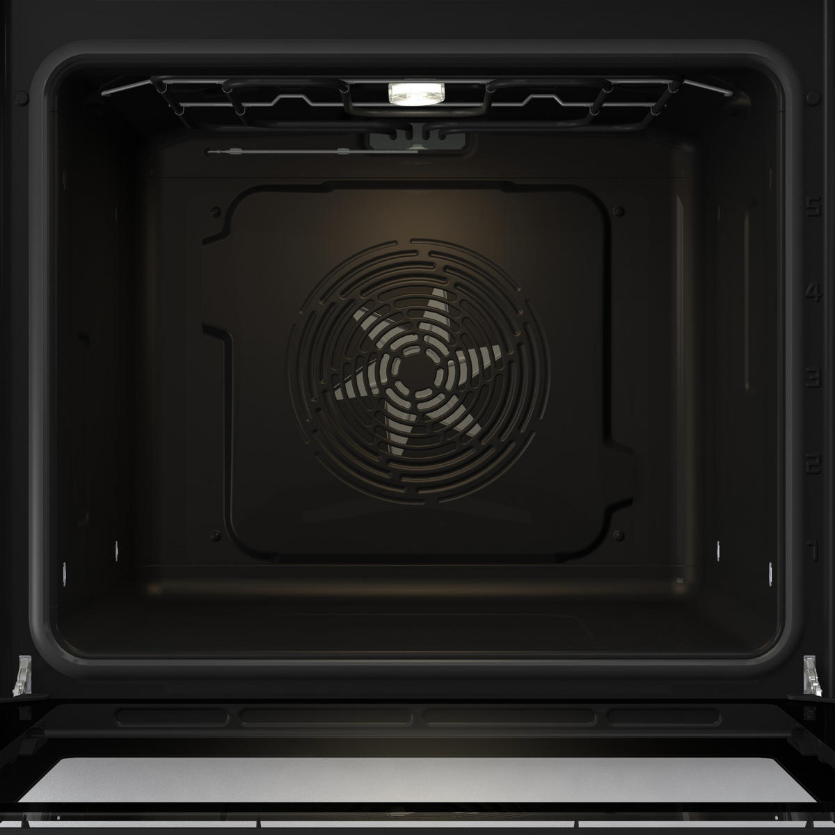 EINBAUHERD 739117  - Silberfarben, Trend, Glas/Metall (59,5/59,5/56,4cm) - Gorenje