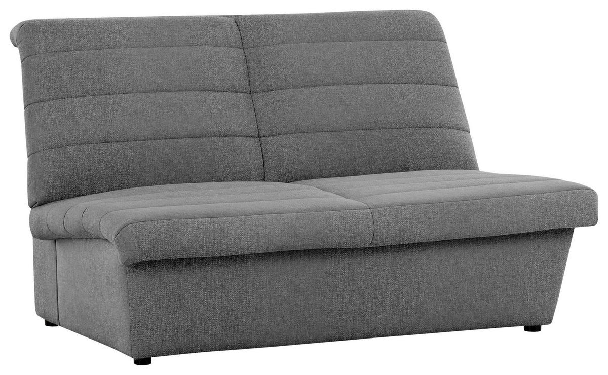 2-SITZER-SOFA Webstoff Graubraun  - Graubraun/Schwarz, Design, Kunststoff/Textil (145/92/103cm) - LOOKS by W.Joop