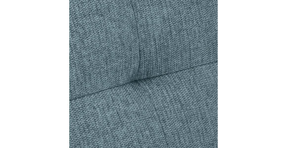 ECKSOFA Petrol Flachgewebe - Petrol/Schwarz, KONVENTIONELL, Kunststoff/Textil (292/189cm) - Carryhome