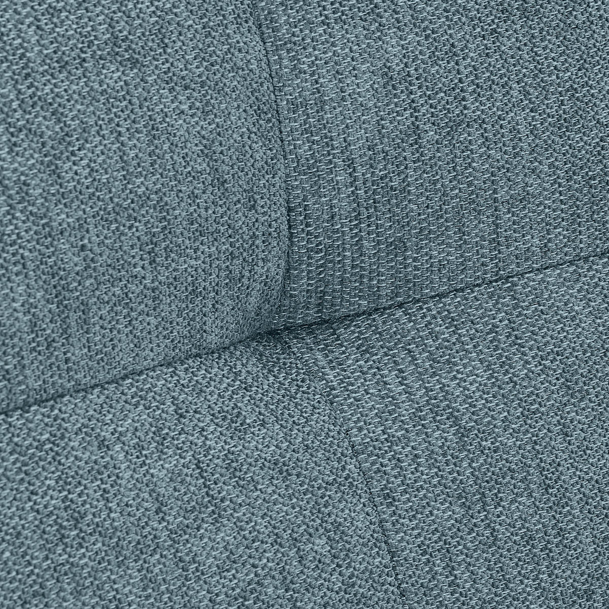ECKSOFA in Flachgewebe Petrol  - Petrol/Schwarz, Konventionell, Kunststoff/Textil (292/189cm) - Carryhome
