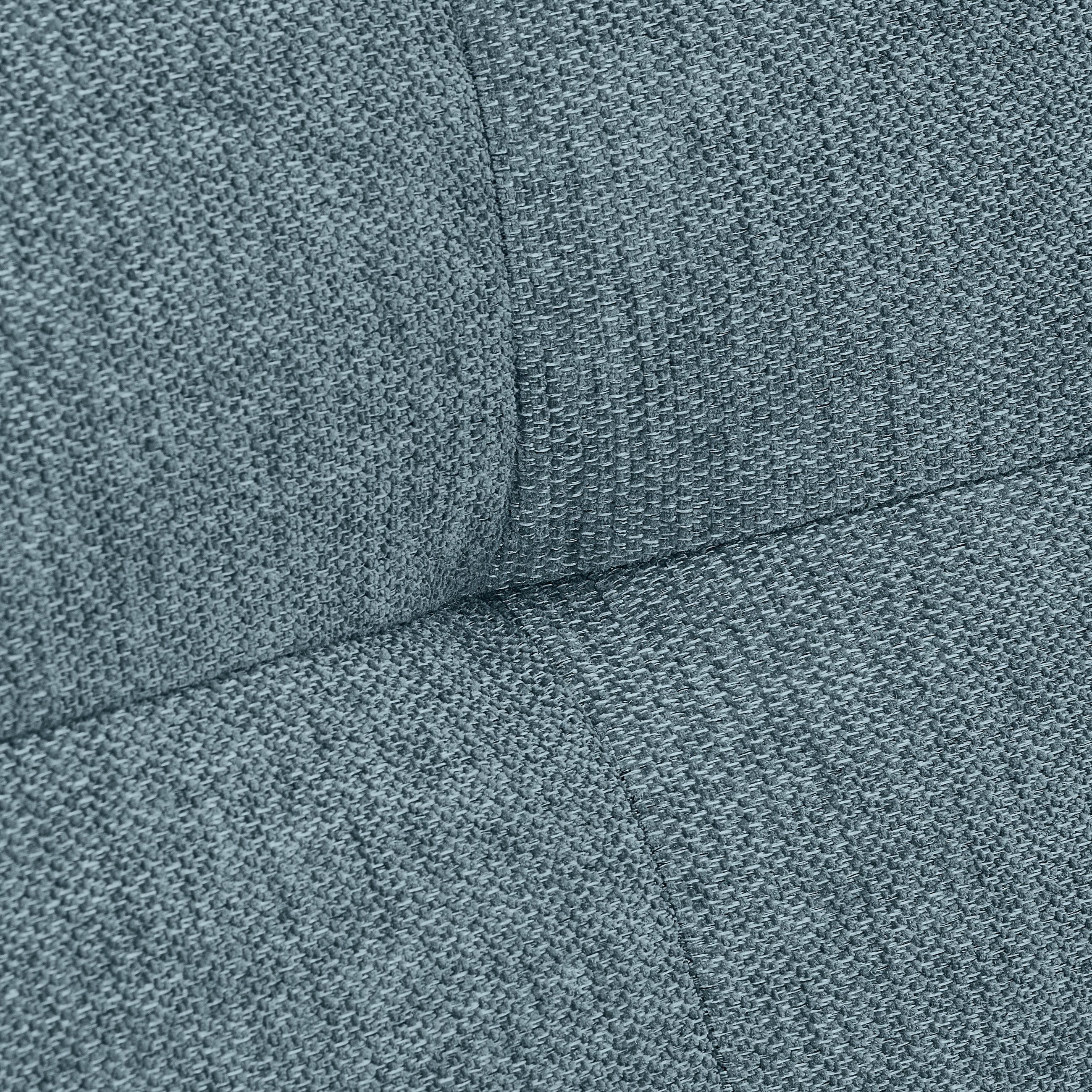 Thumbnail - Carryhome Ecksofa, Petrol, Textil, 3-Sitzer, Ottomane rechts, L-Form, 292x189 cm, seitenverkehrt erhältlich, Rücken echt...