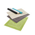 BADEMATTE Weiß 50/70 cm - Weiß, Design, Textil (50/70cm) - Esposa
