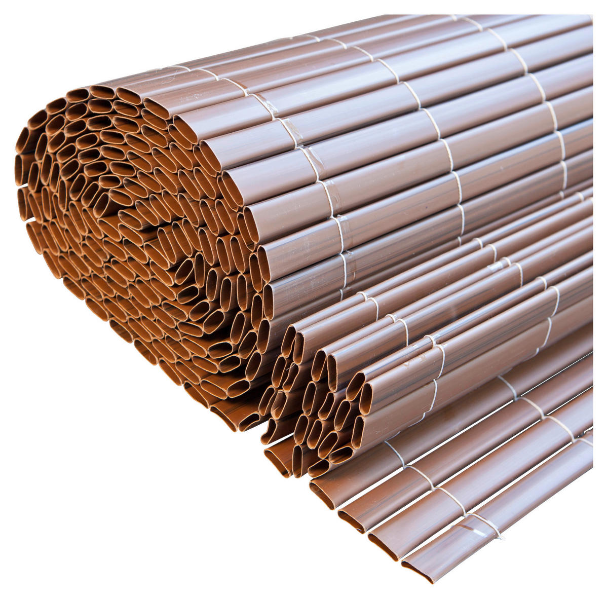 TIENIACA CLONA NA PLOT 300/150 cm  - farba vlašského orecha, Basics, plast (300/150cm)