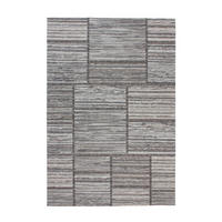 FLACHWEBETEPPICH 160/230 cm Phoenix 112 Natur / Grau  - Naturfarben/Grau, Konventionell, Textil (160/230cm)