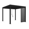 PERGOLA-SEITENTEIL 93/235/10 cm   - Anthrazit, Basics, Metall (93/235/10cm) - WEIDE