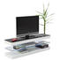 TV-ELEMENT - Schwarz/Weiß, Design, Glas/Holzwerkstoff (140/45/39cm) - Xora TV-ELEMENT - Schwarz/Weiß, Design, Glas/Holzwerkstoff (140/45/39cm) - Xora