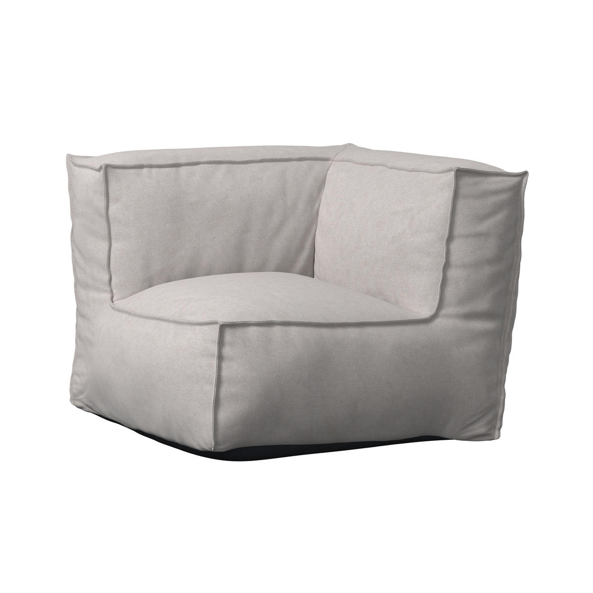 LOUNGESOFA  - Beige, MODERN, Textil (95/80/95cm) - Ambia Garden