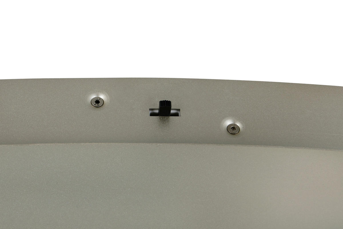 LED-DECKENLEUCHTE Arlington  - Nickelfarben, Design, Metall (80/22/60cm)