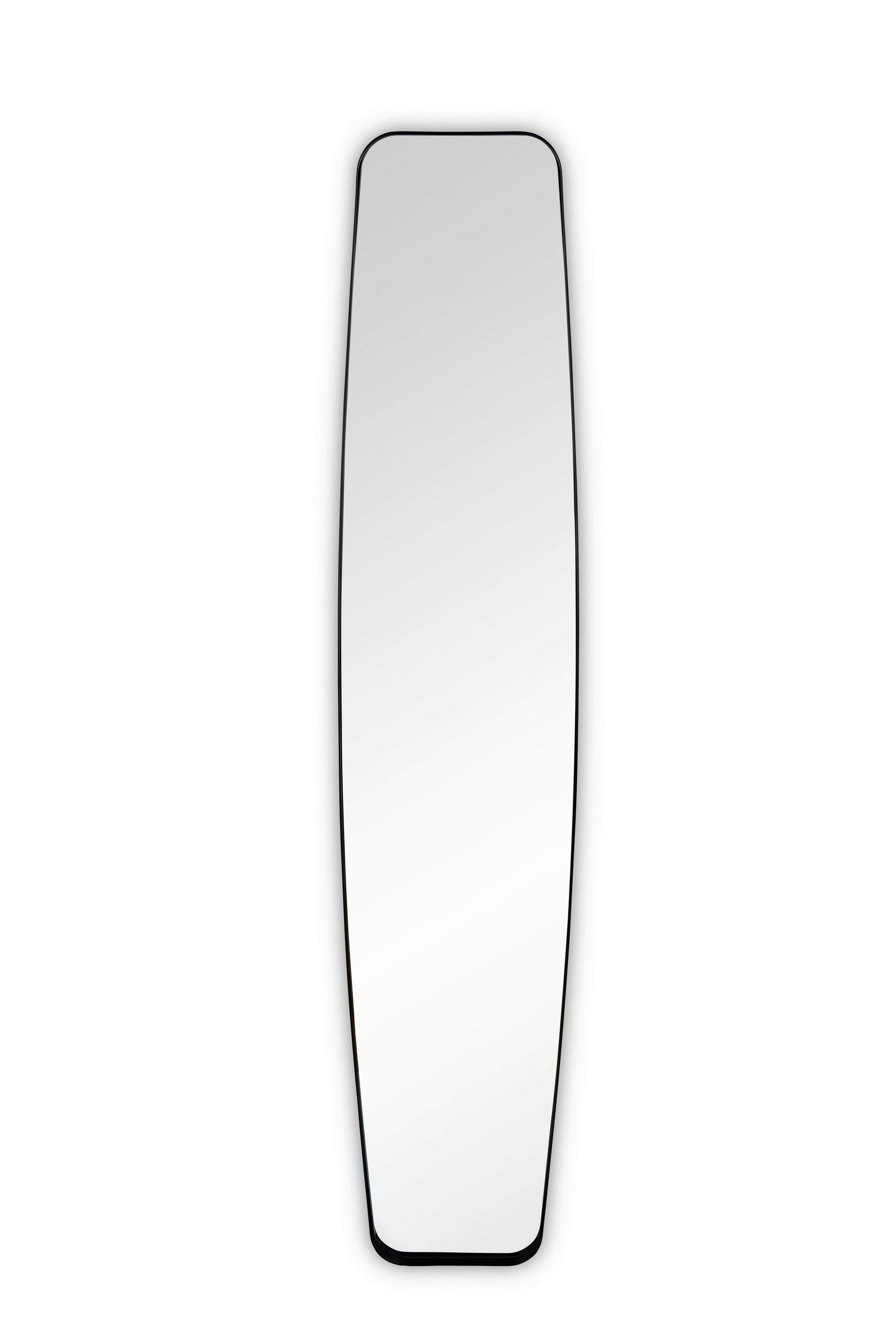 WANDSPIEGEL 35/170/3 cm    in rechteckig  - Schwarz, MODERN, Glas/Metall (35/170/3cm)
