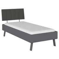 BETT 90/200 cm  in Grau  - Grau, Design, Textil/Metall (90/200cm) - Carryhome