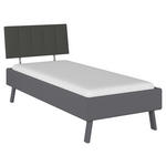 BETT 90/200 cm  in Grau  - Grau, Design, Holzwerkstoff/Textil (90/200cm) - Carryhome