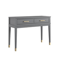 KONSOLENTISCH Graphitfarben  - Graphitfarben, Design, Holzwerkstoff (105/40/76cm) - MID.YOU