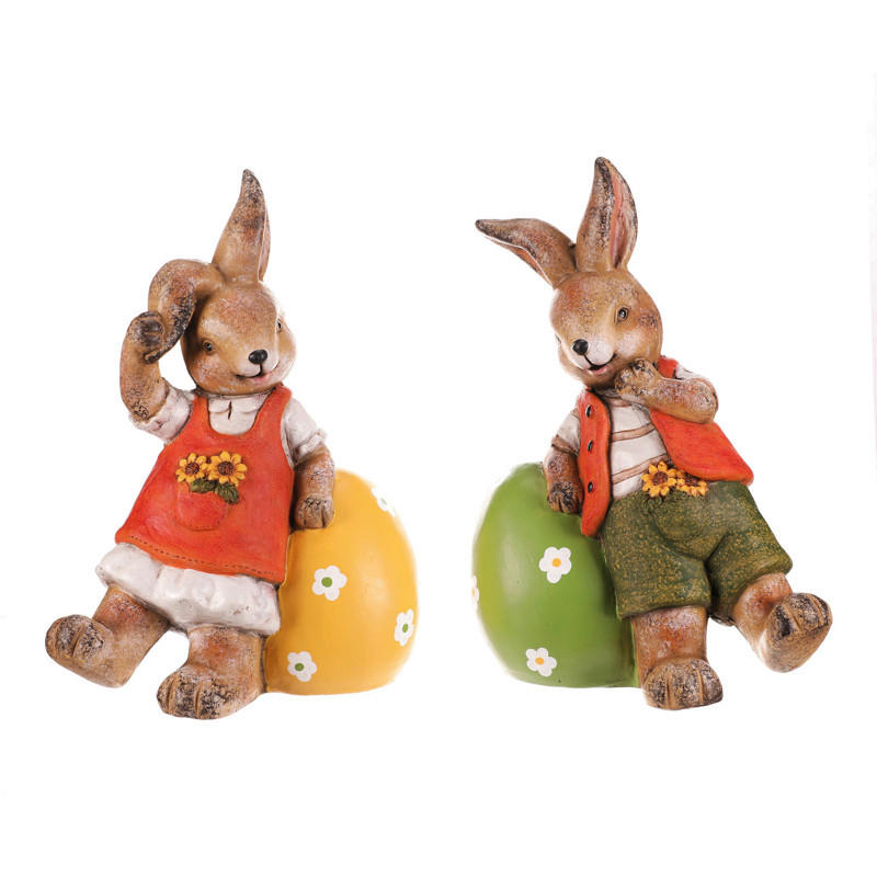 DEKORAČNÉ ZVIERATKO - hnedá, Basics, keramika (29/39/18cm)