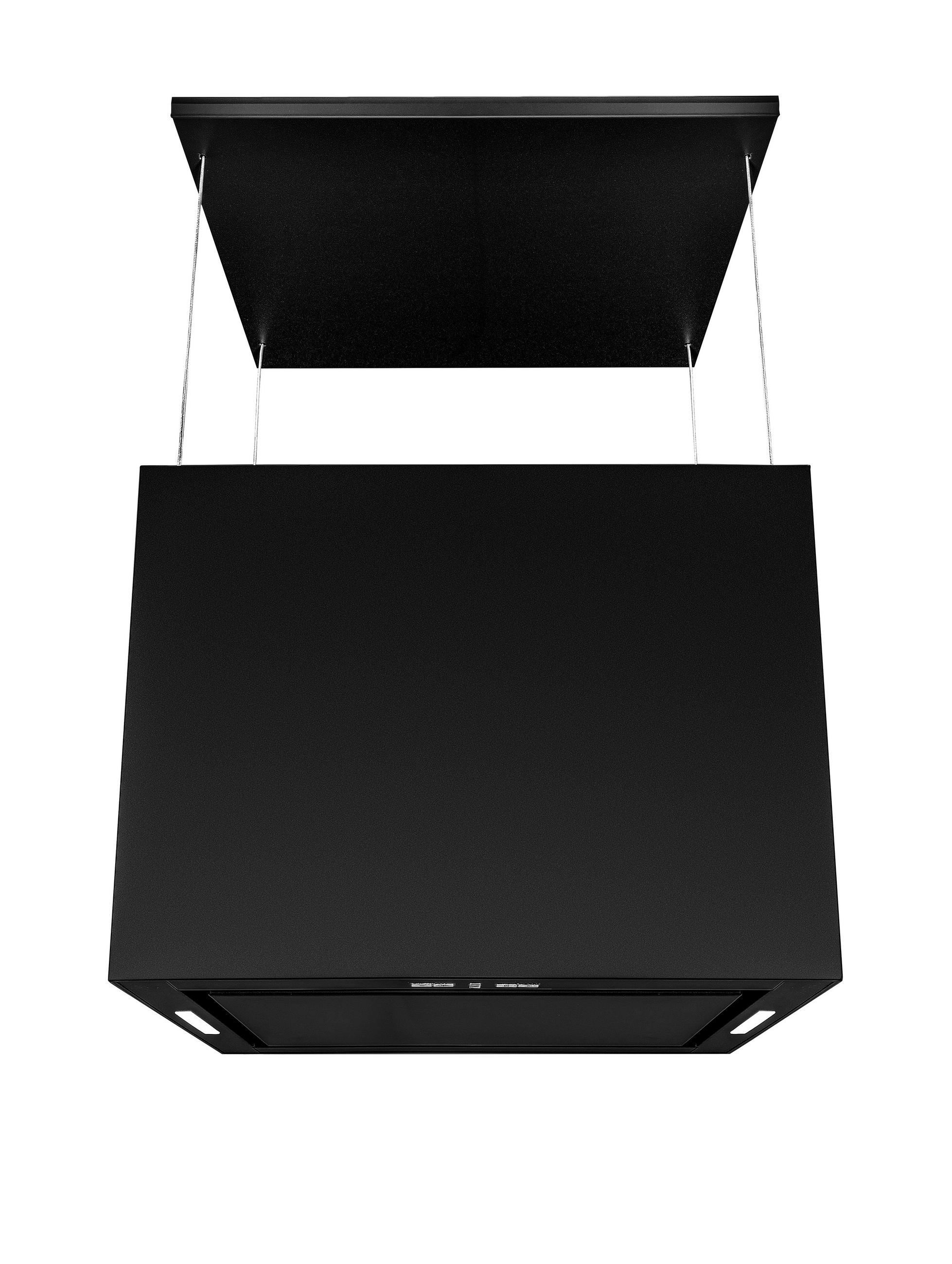 DUNSTABZUGSHAUBE 60101  - Schwarz, Basics, Metall (60/80-150/42cm) - Mican