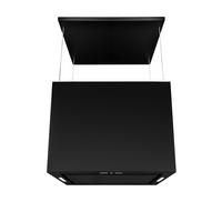 DUNSTABZUGSHAUBE 60101  - Schwarz, Basics, Metall (60/80-150/42cm) - Mican